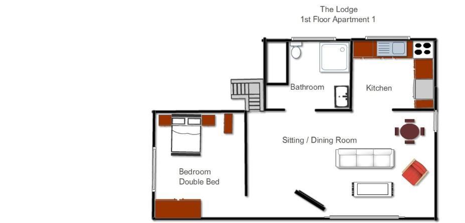 Old School Apartment 1 First Floor Bury St. Edmunds 외부 사진